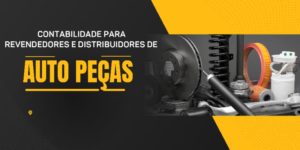 Uma mesa de escritório moderna com documentos financeiros, uma calculadora, um computador exibindo um gráfico financeiro, catálogos de autopeças e um modelo de carro.