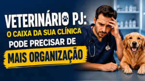 Veterinário organiza painel colorido de finanças da clínica veterinária